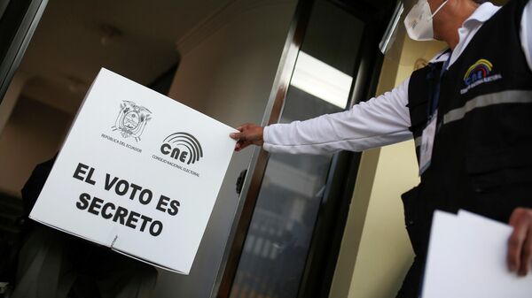 Preparativos para las elecciones en Ecuador - Sputnik Mundo