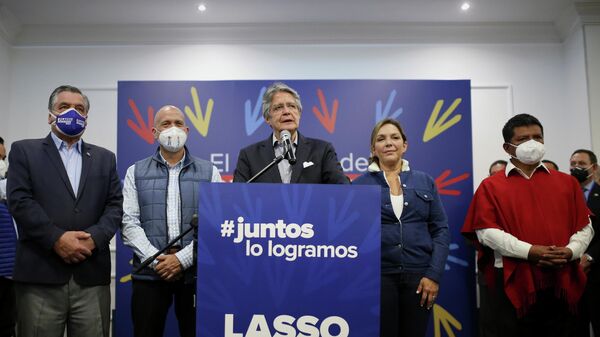  Guillermo Lasso, presidente electo de Ecuador - Sputnik Mundo