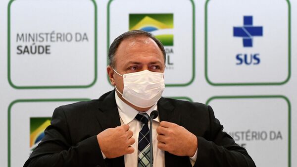 Eduardo Pazuello, exministro de Salud de Brasil - Sputnik Mundo