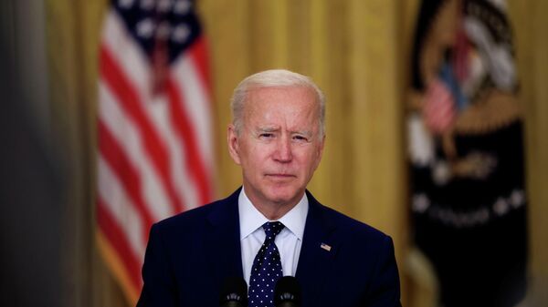 El presidente de EEUU, Joe Biden, pronuncia un discurso sobre Rusia - Sputnik Mundo
