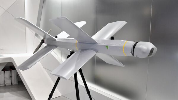 Dron kamikaze ruso Lancet - Sputnik Mundo