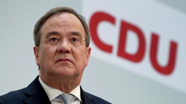 Armin Laschet, presidente del partido Unión Demócrata Cristiana de Alemania (CDU) - Sputnik Mundo