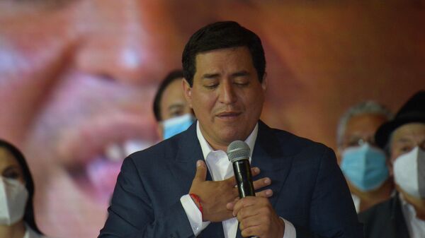 Andrés Arauz, excandidato a la presidencia de Ecuador - Sputnik Mundo