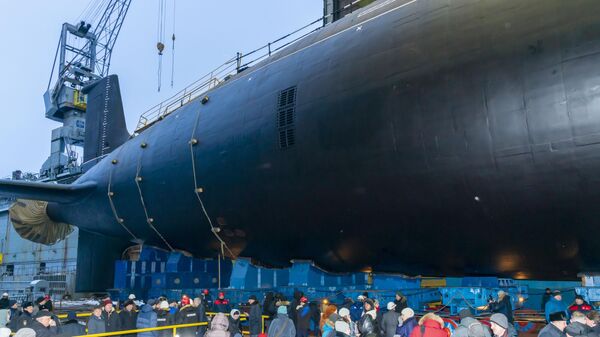 Un submarino de misiles de propulsión nuclear ruso, del proyecto Yasen-M - Sputnik Mundo