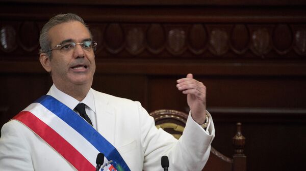 Luis Abinader, presidente de República Dominicana - Sputnik Mundo