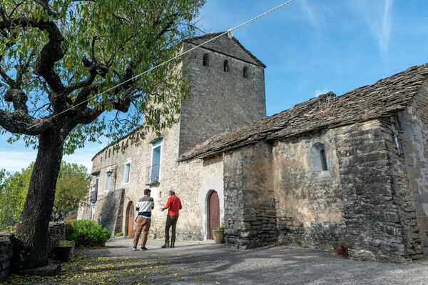 Arcusa (Huesca), uno de los pueblos visitados durante la grabación del documental 'Bienviajar' - Sputnik Mundo