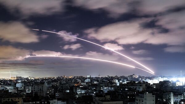 Ataques a Israel desde la Franja de Gaza - Sputnik Mundo
