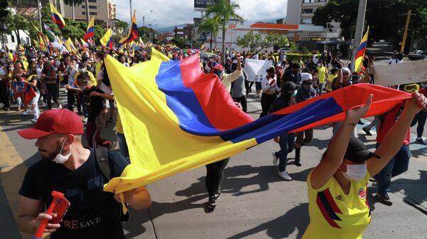 Protestas en Cali, Colombia - Sputnik Mundo