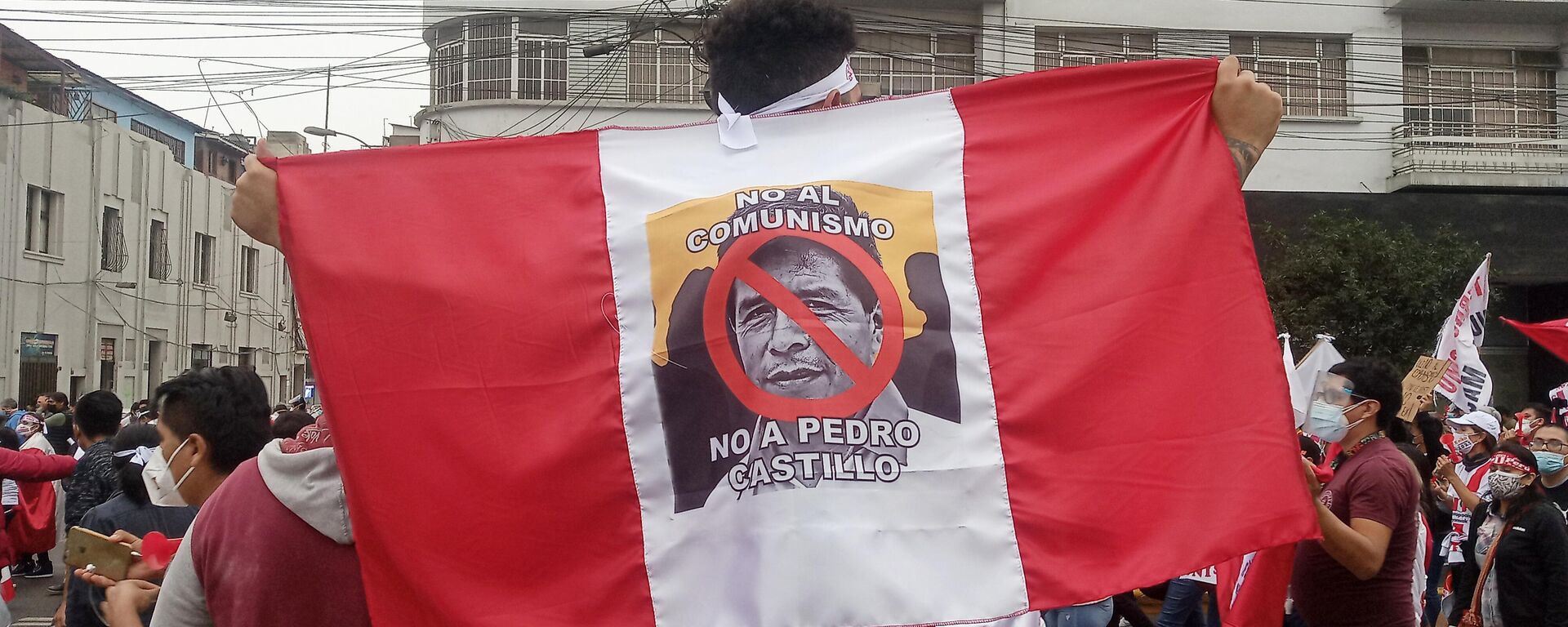 Marcha contra el comunismo y Castillo en Lima - Sputnik Mundo, 1920, 21.07.2021