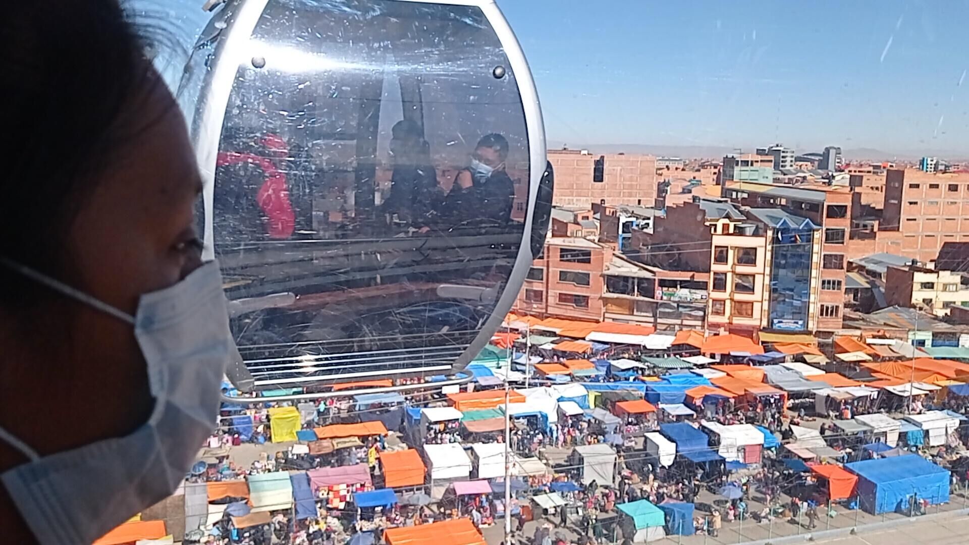 Feria 16 de julio en El Alto, La Paz - Sputnik Mundo, 1920, 04.06.2021