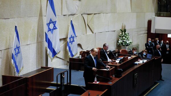 Naftali Bennett habla en el Parlamento de Israel - Sputnik Mundo