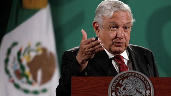 El presidente de México, Andrés Manuel López Obrador - Sputnik Mundo