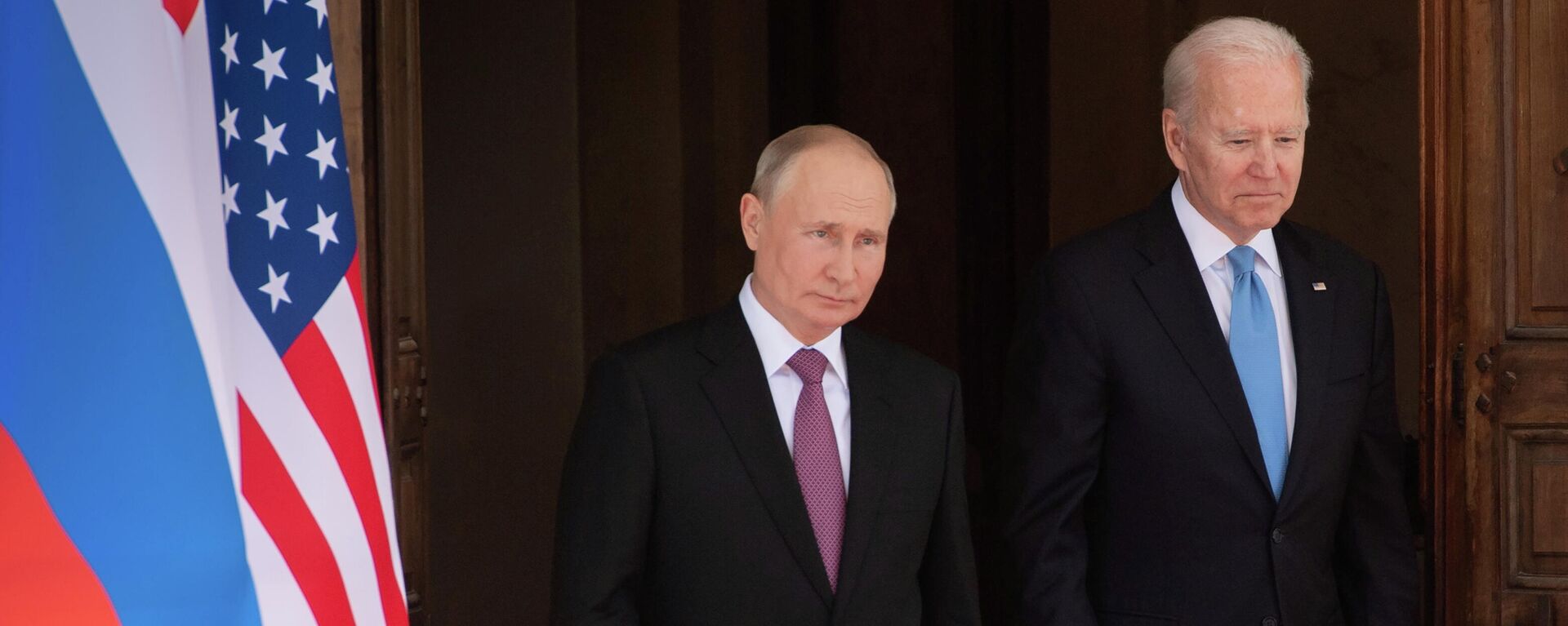 Vladímir Putin, presidente de Rusia, y Joe Biden, presidente de EEUU - Sputnik Mundo, 1920, 17.06.2021