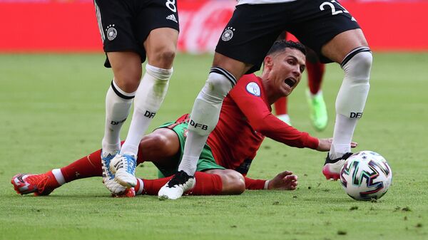 El partido entre Portugal y Alemania - Sputnik Mundo