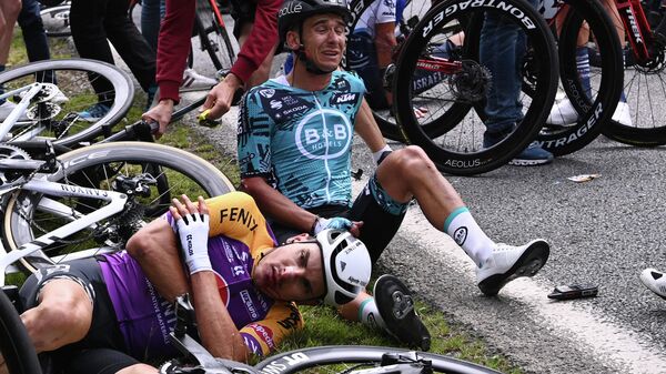 Accidente en el Tour de Francia - Sputnik Mundo