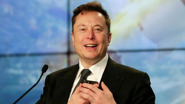 Elon Musk, CEO de Tesla y SpaceX - Sputnik Mundo