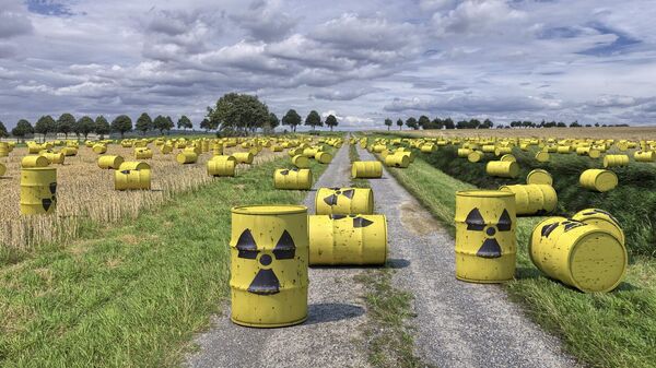 Residuos radioactivos (imagen referencial) - Sputnik Mundo