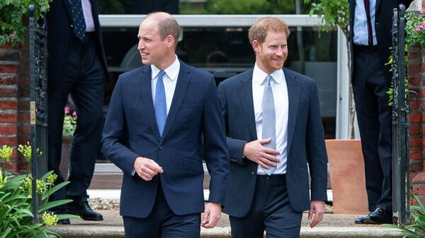 William y Harry, príncipes de Reino Unido - Sputnik Mundo