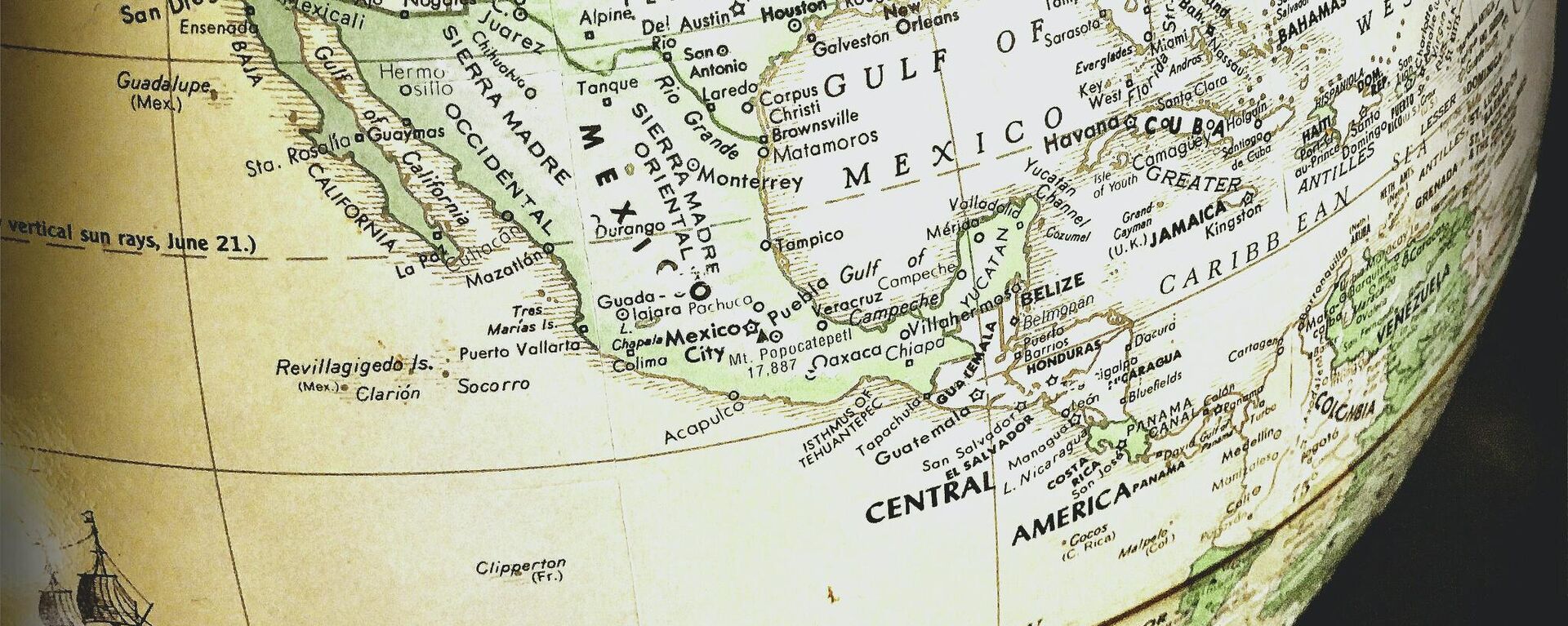 Mapa de Centroamérica - Sputnik Mundo, 1920, 17.09.2021