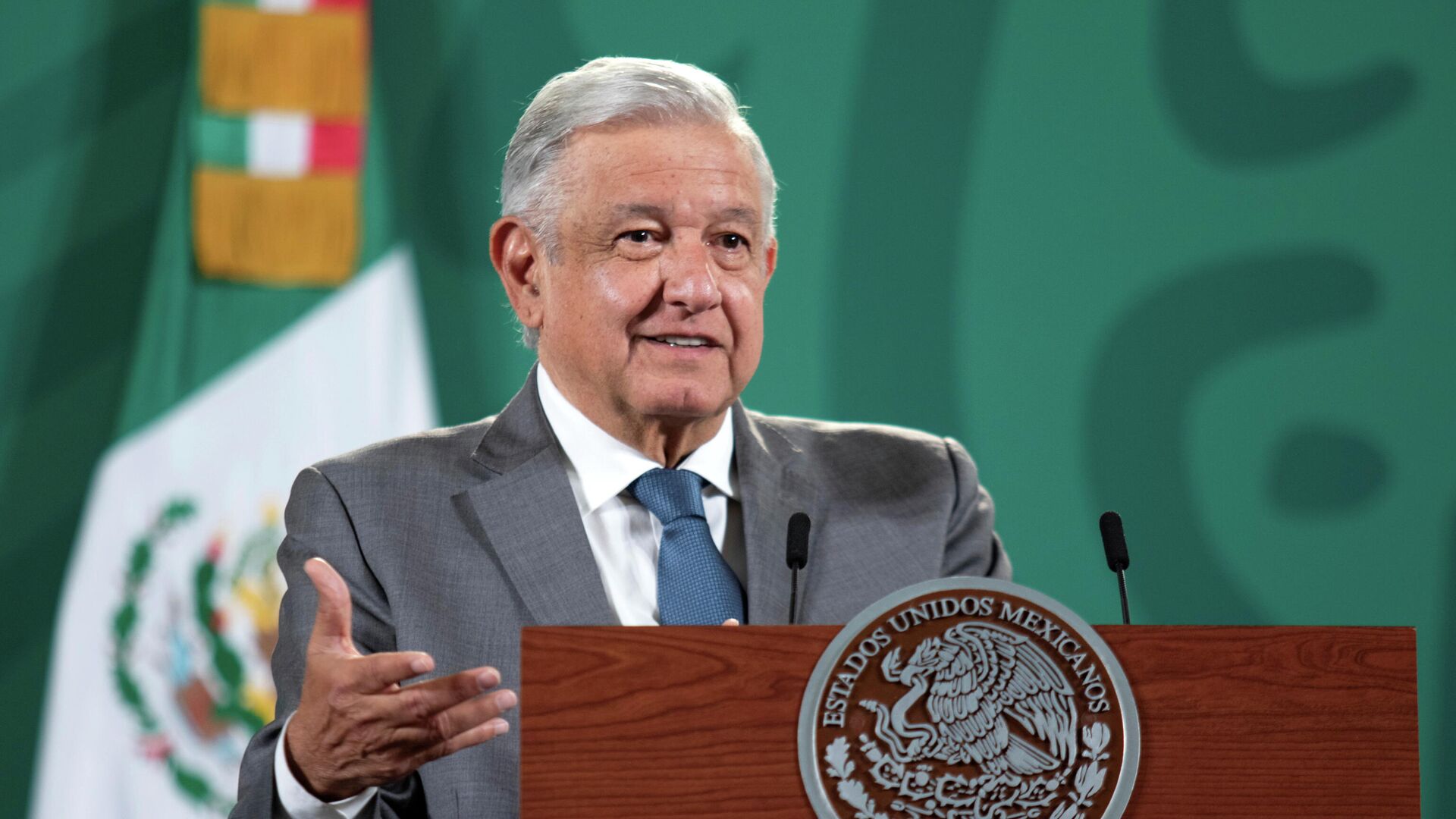 Andrés Manuel López Obrador, presidente de México - Sputnik Mundo, 1920, 05.08.2021