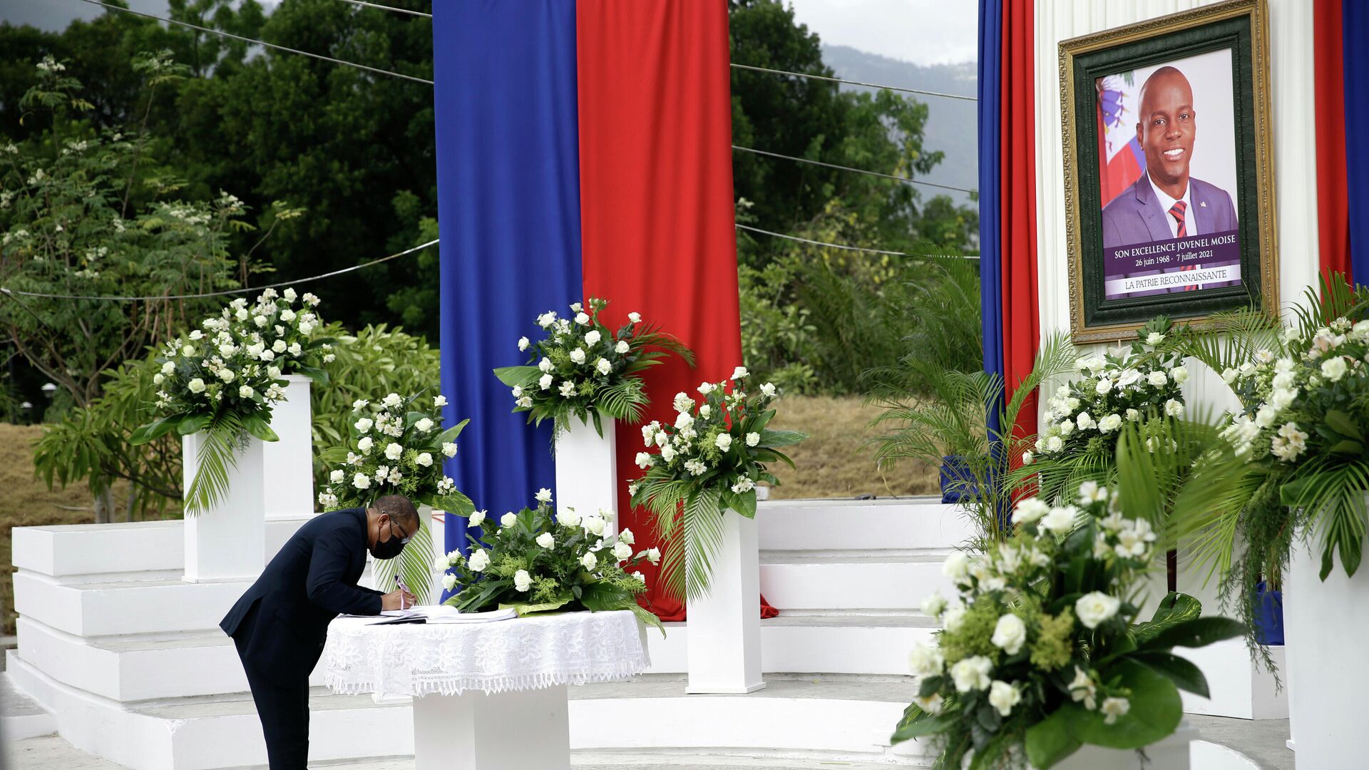 Homenaje al presidente de Haití, Jovenel Moise (2017-2021)  - Sputnik Mundo, 1920, 04.01.2022