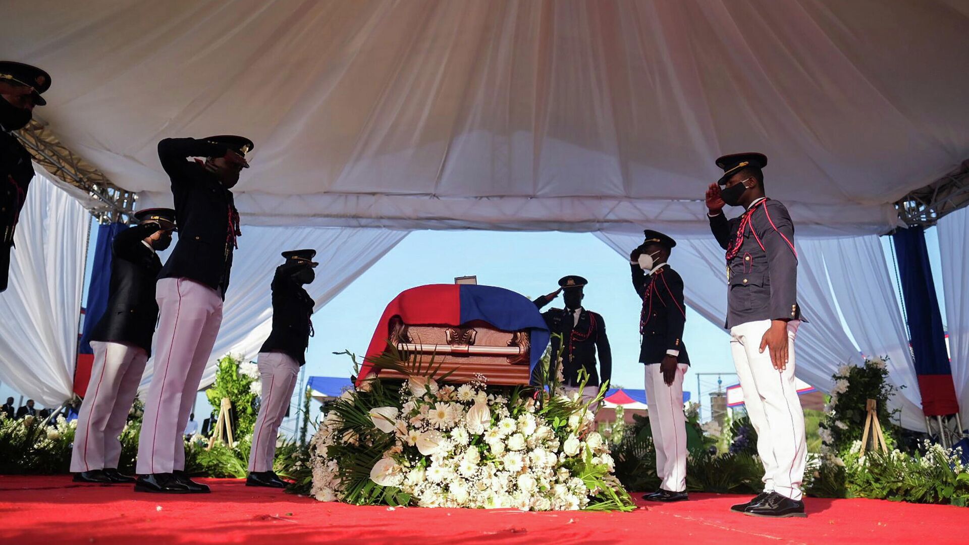Los funerales nacionales del presidente asesinado de Haití, Jovenel Moise - Sputnik Mundo, 1920, 23.07.2021
