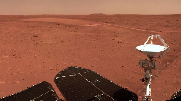 El rover chino zhurong en Marte - Sputnik Mundo