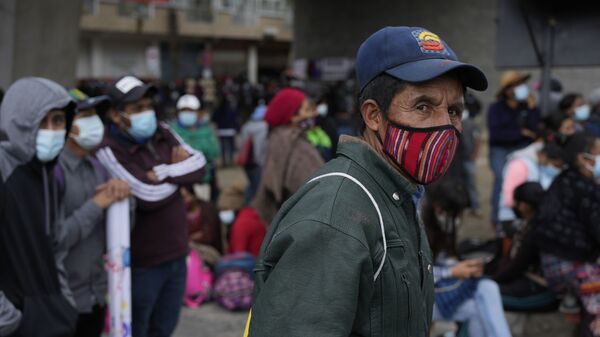 Protestas en Guatemala  - Sputnik Mundo