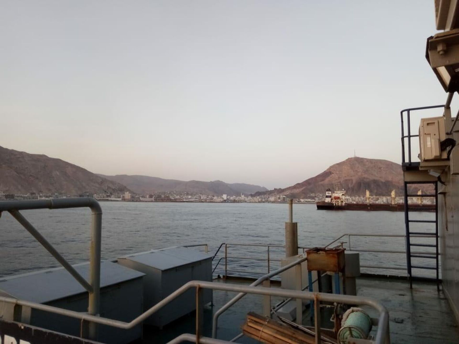 Vista de Al Mukalla (Yemen) desde el buque pesquero 'Cobija'  - Sputnik Mundo, 1920, 02.08.2021