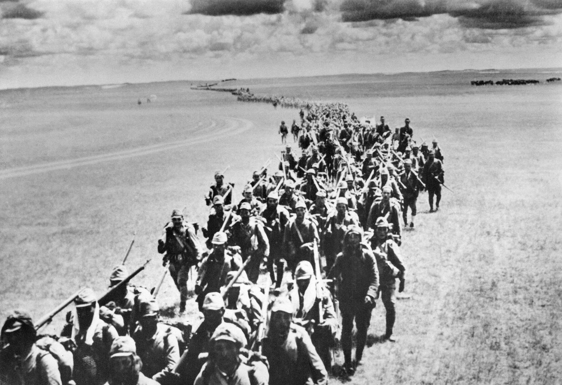 Soldados japoneses en Manchuria - Sputnik Mundo, 1920, 06.08.2021