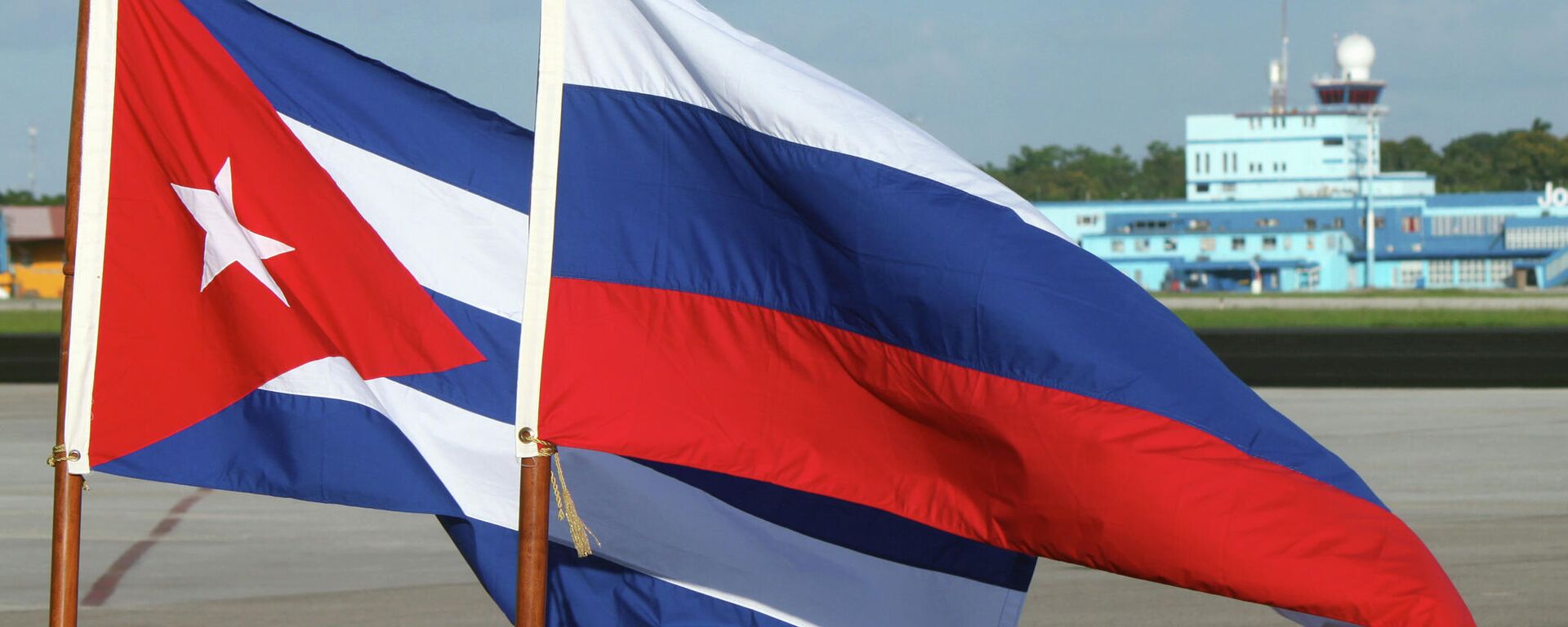 Banderas de Rusia y Cuba - Sputnik Mundo, 1920, 25.02.2023