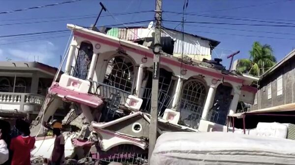 Las consecuencias del terremoto en Haití - Sputnik Mundo