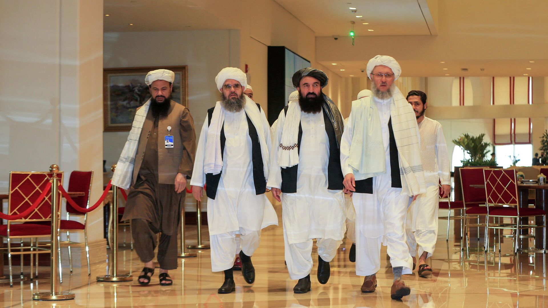 Delegación de talibanes (referencial) - Sputnik Mundo, 1920, 20.08.2021