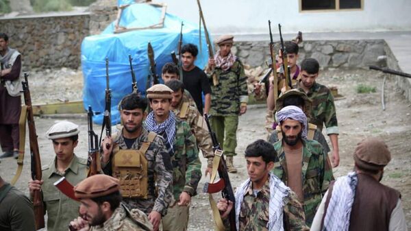 Militares de resistencia en la provincia afgana de Panshir - Sputnik Mundo