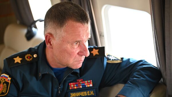 Evgueni Zínichev, ministro de Emergencias de Rusia - Sputnik Mundo