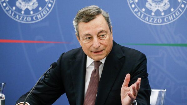 Mario Draghi, primer ministro de Italia - Sputnik Mundo