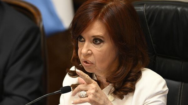 Cristina Fernández de Kirchner, vicepresidenta de Argentina - Sputnik Mundo