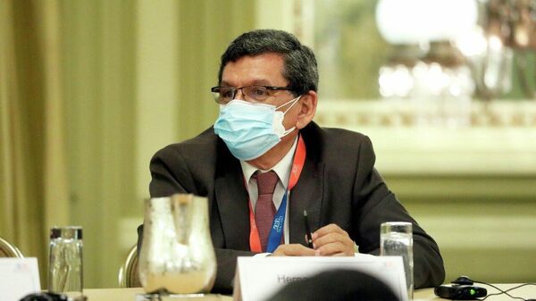 Hernando Cevallos, ministro de Salud peruano - Sputnik Mundo