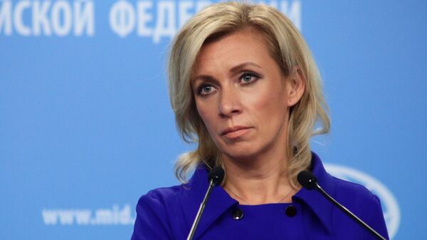María Zajárova, portavoz del Ministerio de Exteriores de Rusia, - Sputnik Mundo