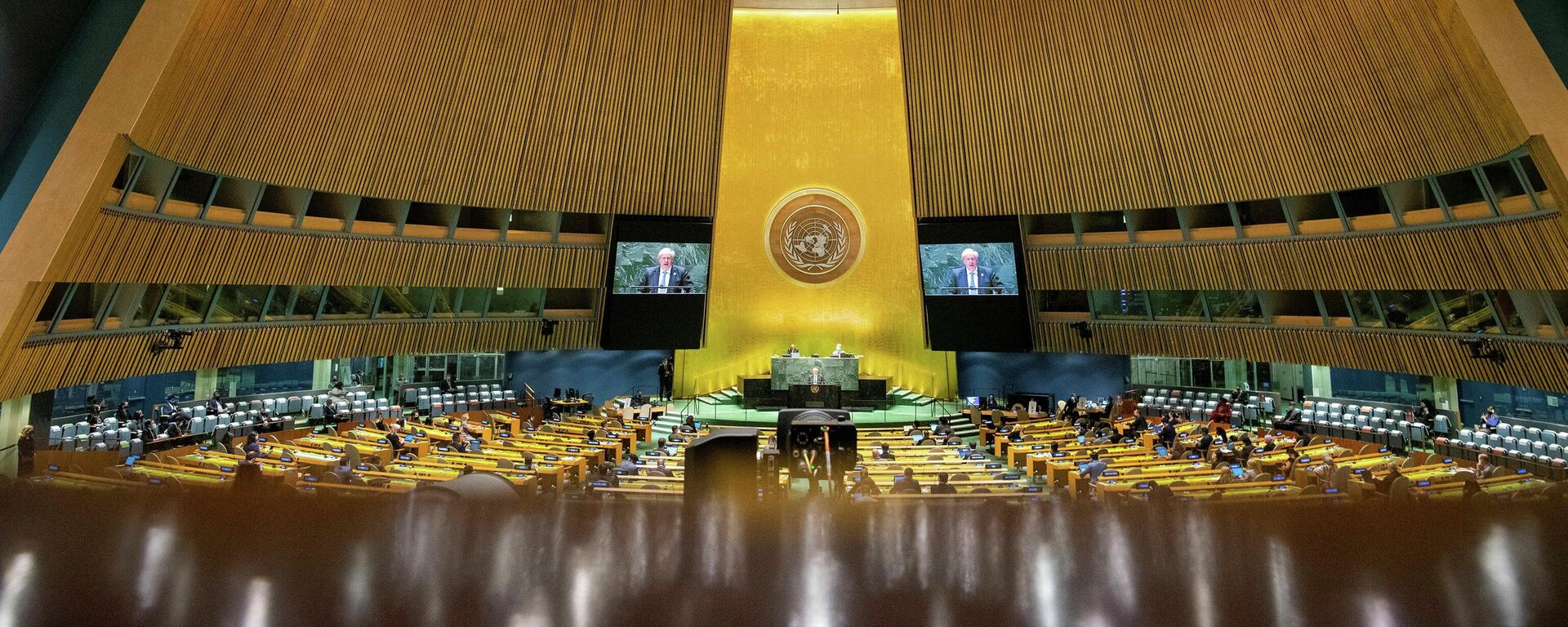 La segunda jornada de la 76 sesión de la Asamblea General de la Organización de las Naciones Unidas - Sputnik Mundo, 1920, 24.09.2021