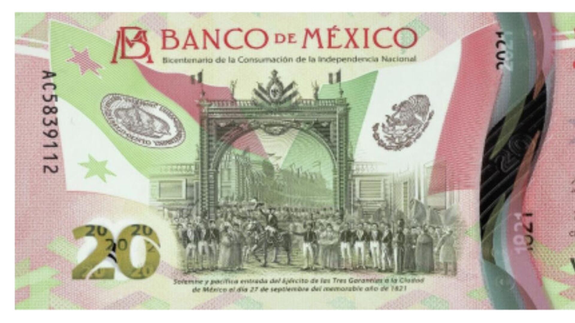 Nuevo billete de 20 pesos en México - Sputnik Mundo, 1920, 24.12.2021