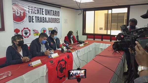Frtente Unitario de Trabajadores de Ecuador - Sputnik Mundo