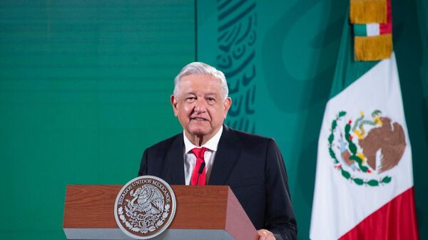 Andrés Manuel López Obrador, presidente de México - Sputnik Mundo