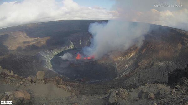 Erupción del volcán Kilauea en Hawái - Sputnik Mundo