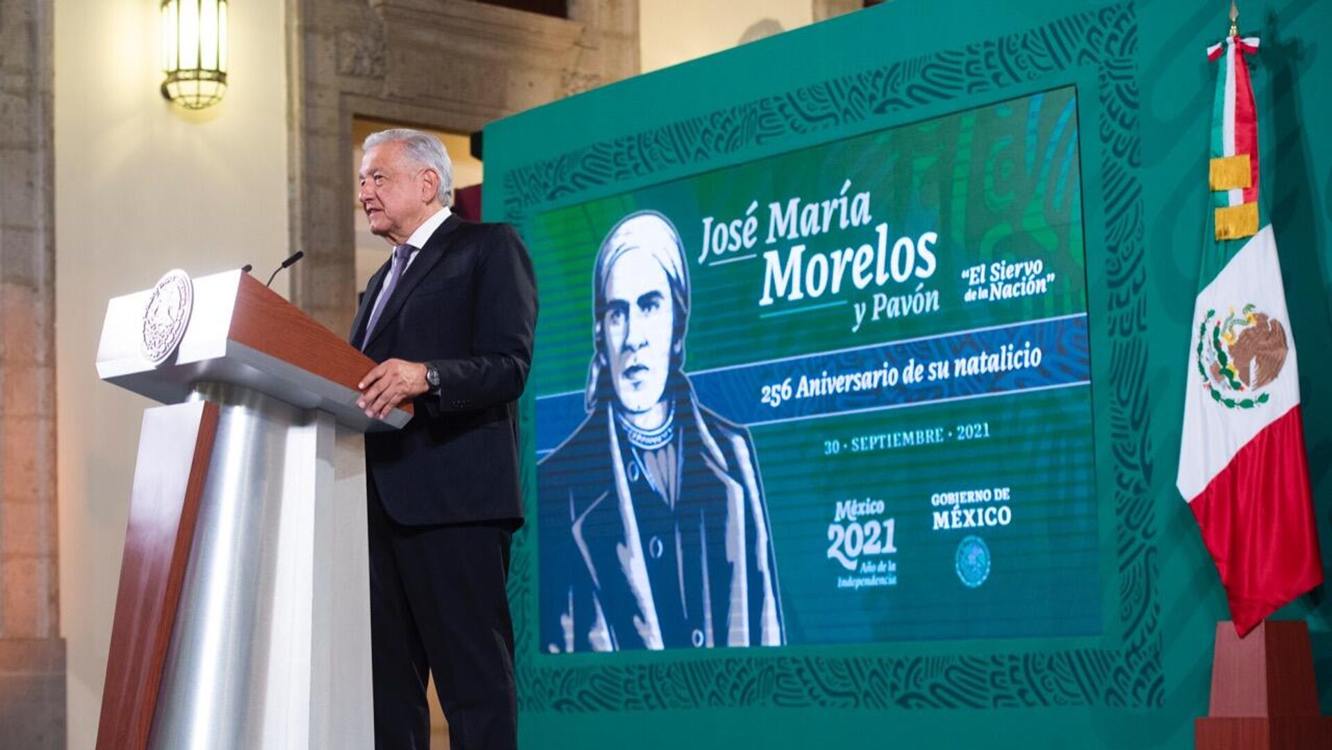Andrés Manuel López Obrador, presidente de México - Sputnik Mundo, 1920, 12.10.2021