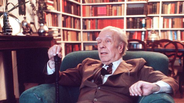 El escritor argentino Jorge Luis Borges (1899-1986) - Sputnik Mundo