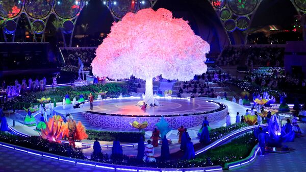 Церемония открытия Dubai Expo 2020 в ОАЭ - Sputnik Mundo