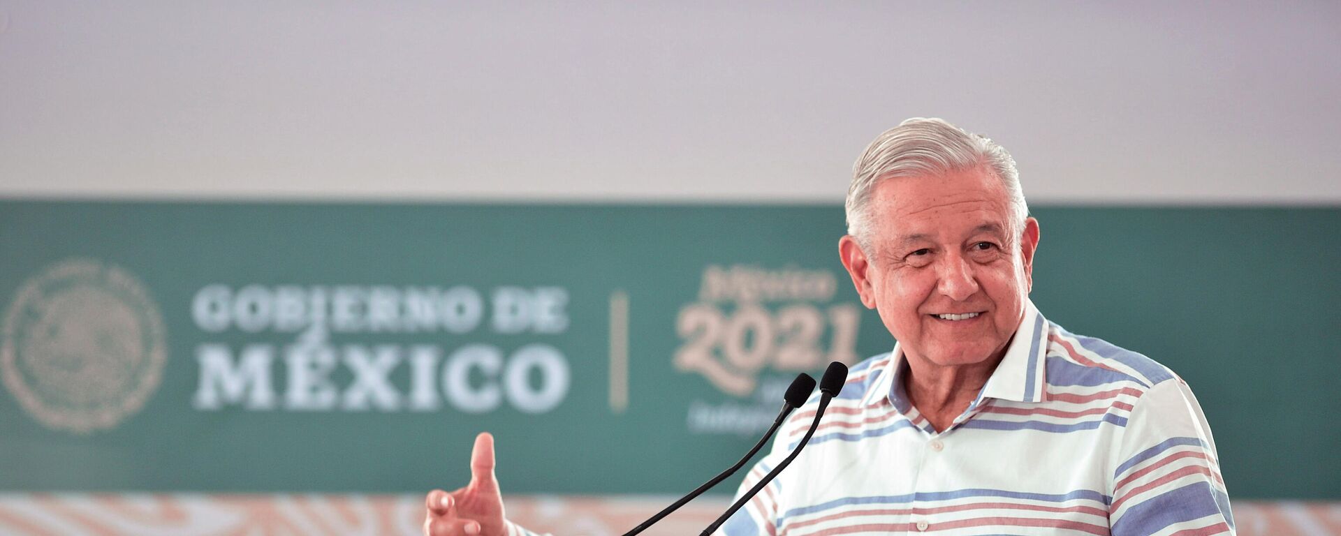 Andrés Manuel López Obrador, presidente de México - Sputnik Mundo, 1920, 25.03.2022