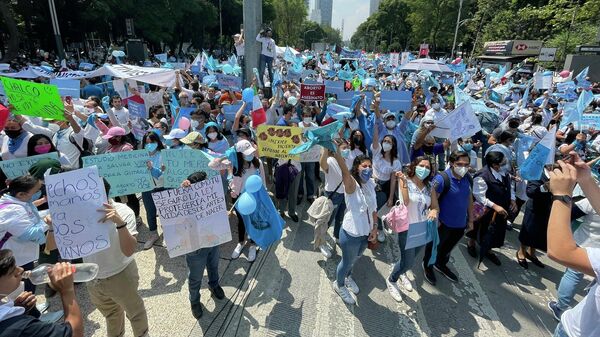 Marcha provida en México  - Sputnik Mundo