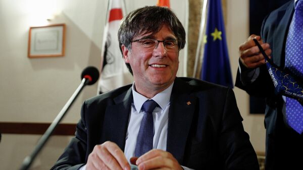 Carles Puigdemont  - Sputnik Mundo